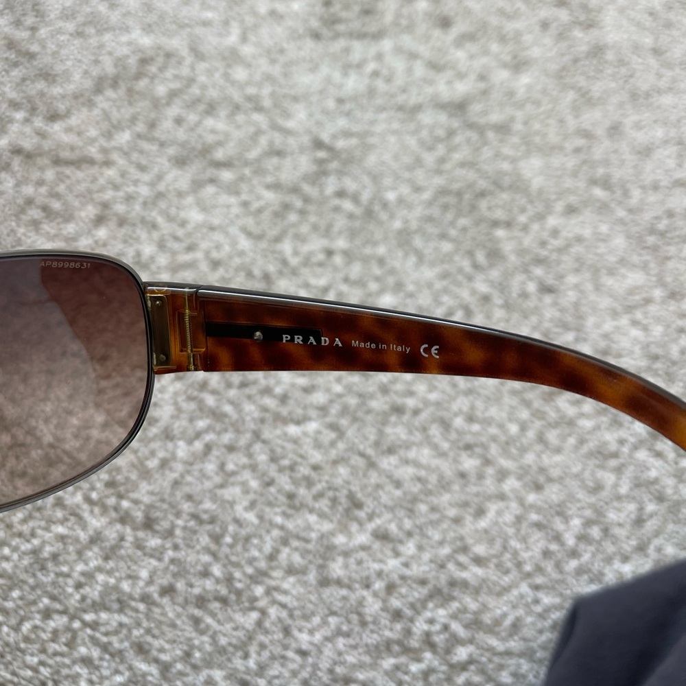Prada Tortoise Shell Sunglasses - Picture 4 of 5